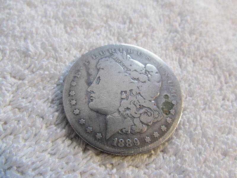 1889 O Morgan Silver Dollar