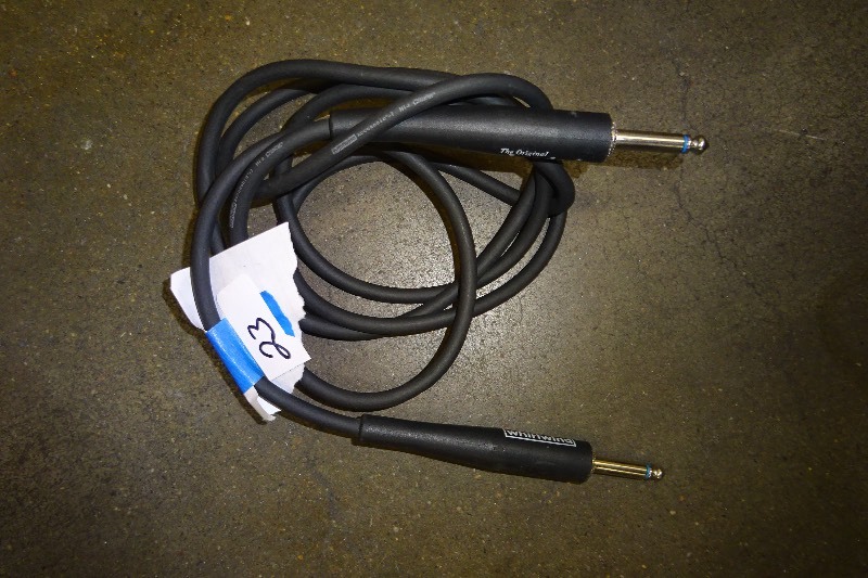 lot 23 image: 5 Whirlwind 14 TS cable
