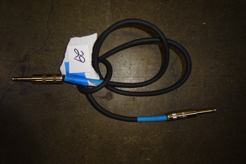 lot 29 image: 3 14 TS Patch cable