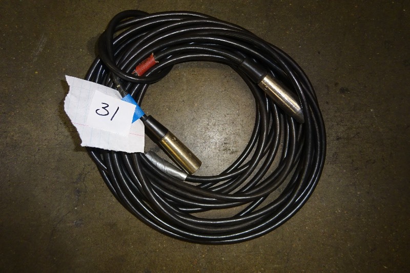 lot 31 image: 25 XLR