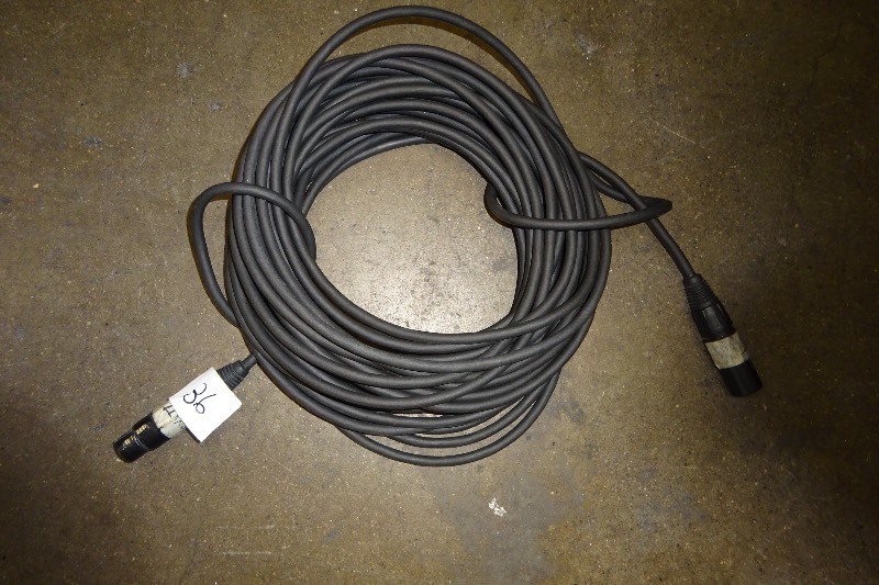 lot 36 image: 100 Whirlwind XLR