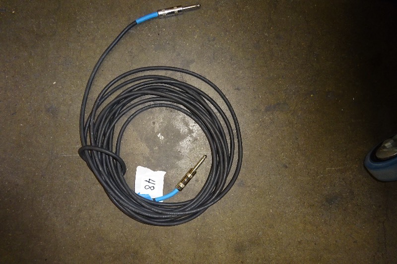 lot 48 image: 25 Neutrik 14 TS Cable