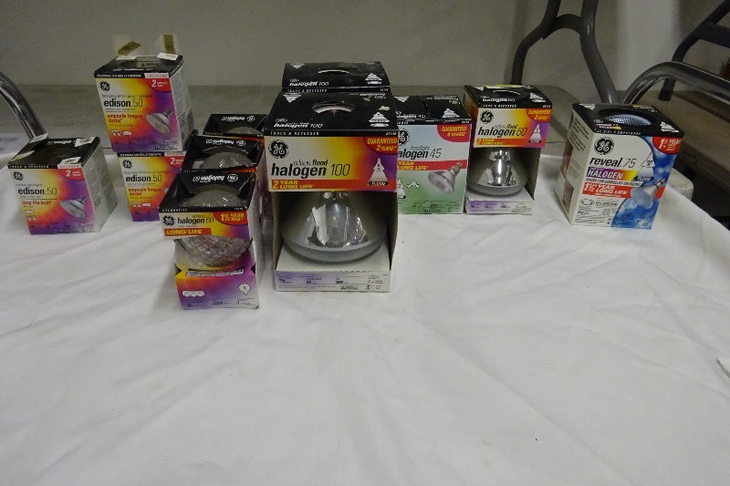 Lot of Halogen Light bulbs