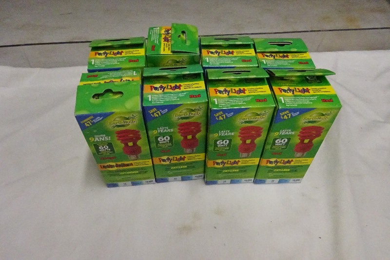 Lot of 8 party lights