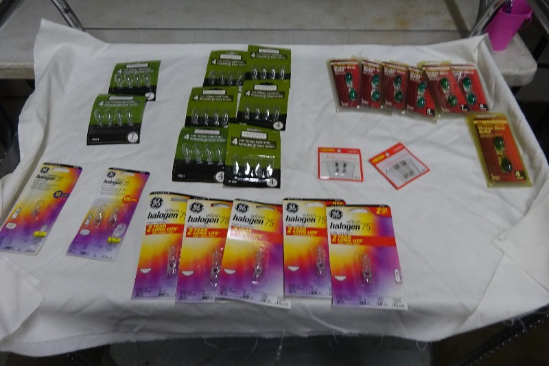 Variety of automotive bulbs