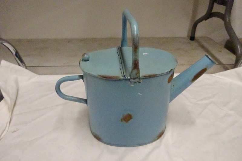 Rustic watering can