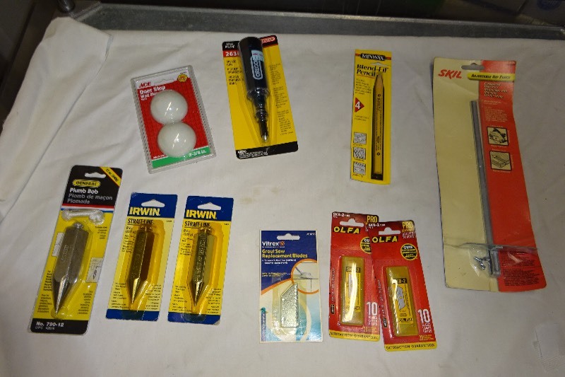 Misc. lot of razor blades