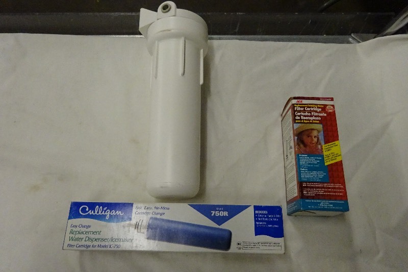 Variety of water filters