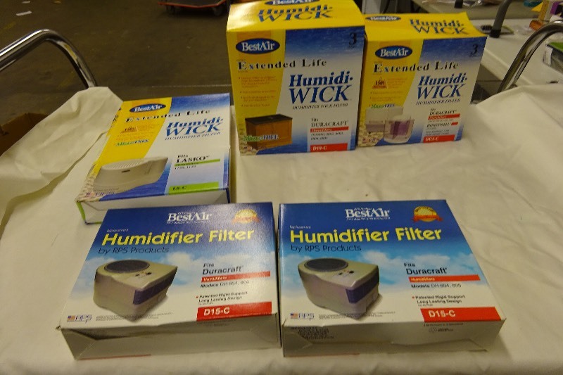 Humidifier filters