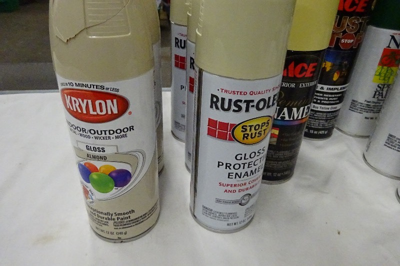 Variety spray paints