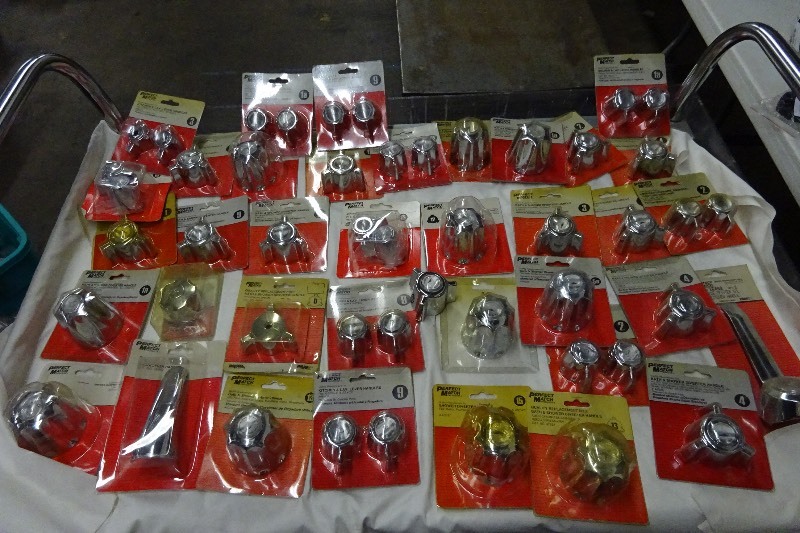 Variety of brass handles