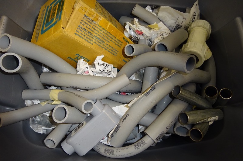 Variety plastic conduit supply