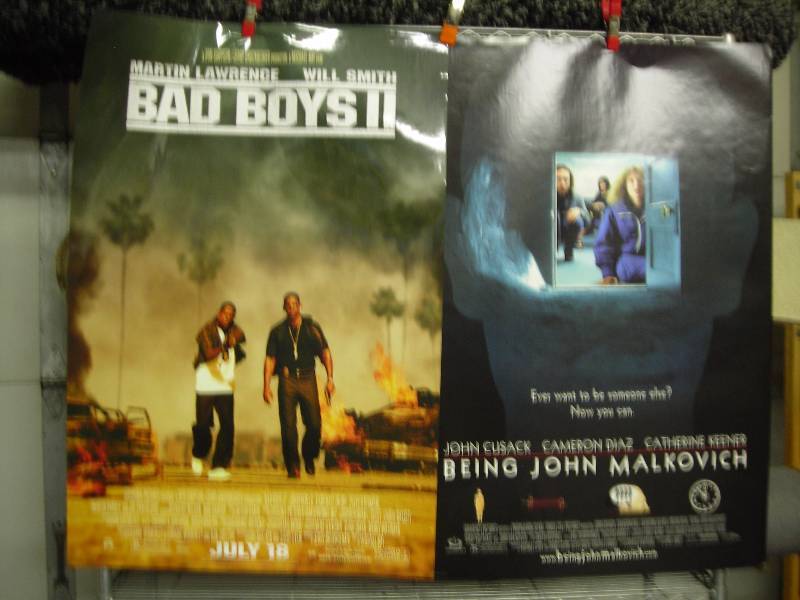 2-Authentic Movie Theater Posters
