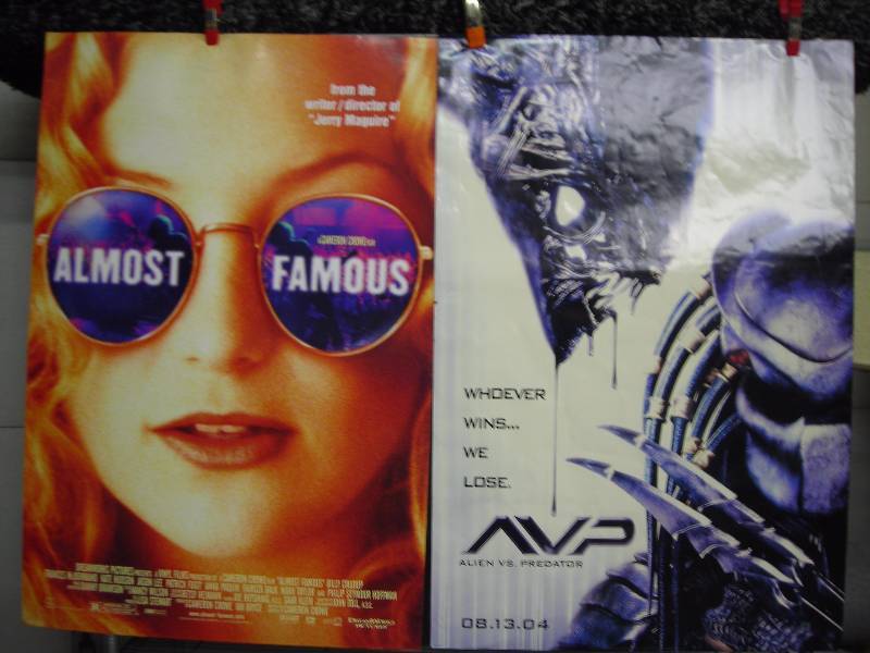 2-Authentic Movie Theater Posters