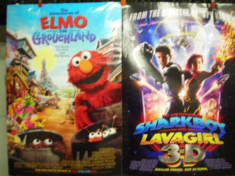 2-Authentic Movie Theater Posters