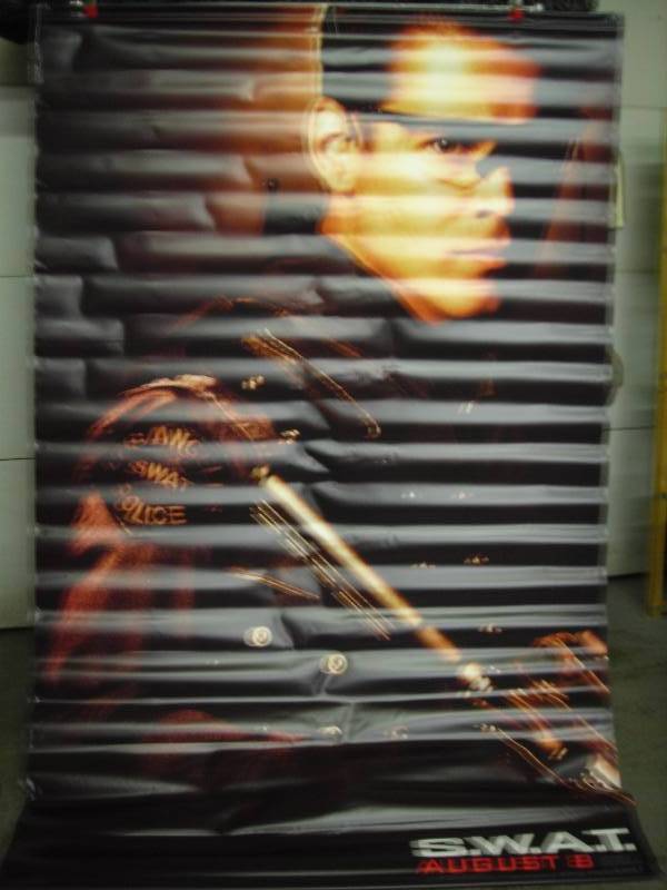 Authentic Vinyl Movie Poster 5 foot x 7 12 ft