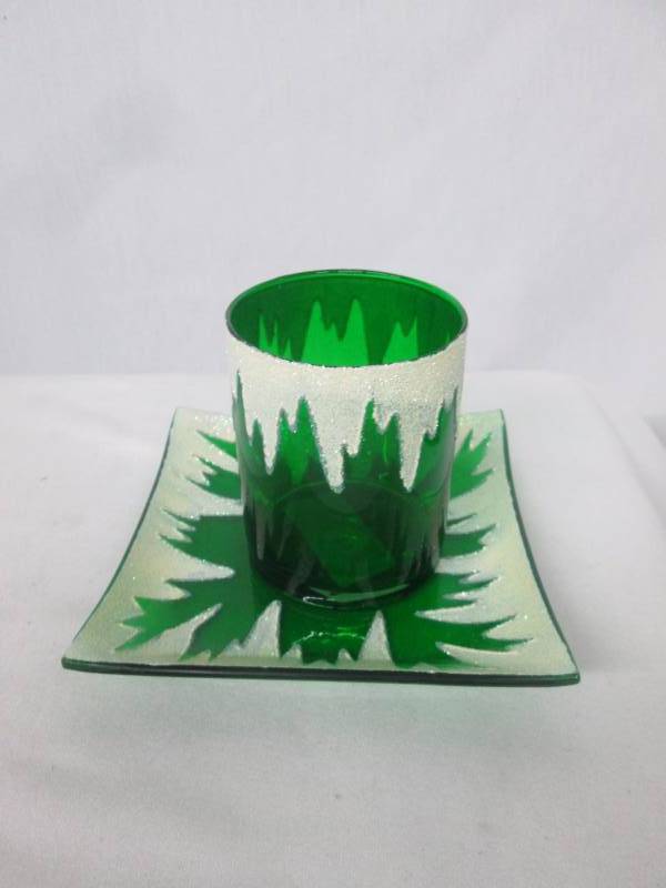 Hosley Plate with Cup and Cylinder