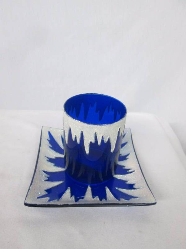 Hosley Plate with Cup and Cylinder