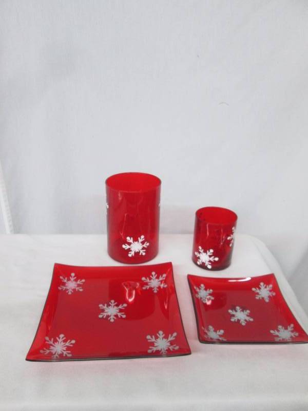Red Frost w Snowflakes