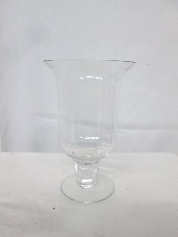 Large Glass Pillar Holder
