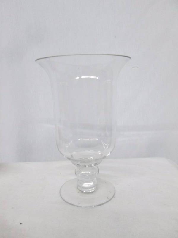 Large Glass Pillar Holder