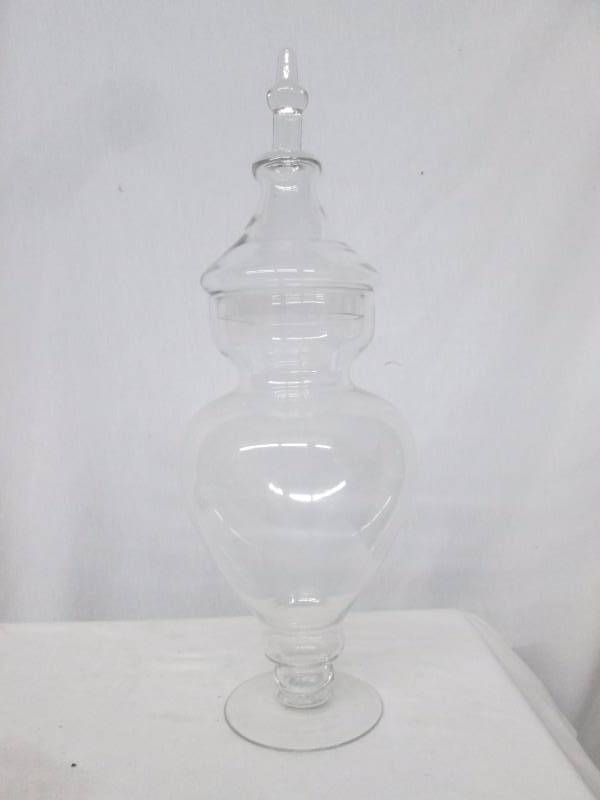 Hosley Glass Apothecary Jar