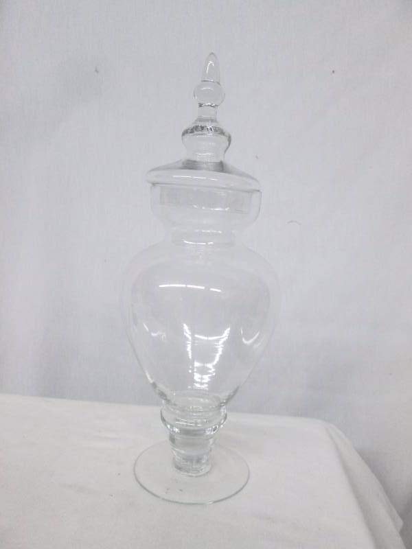 Hosley Glass Apothecary Jar