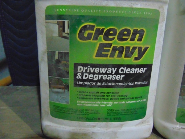(4) Jugs of Driveway CleanerDegreaser