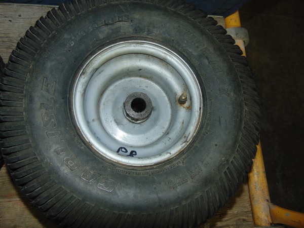(2) Small Pneumatic Tires with Rim