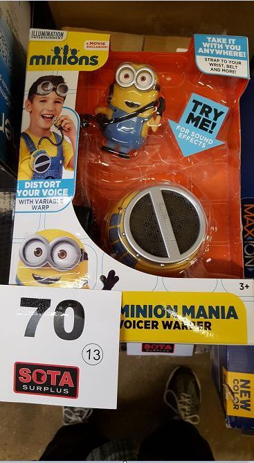 Minions Distort Voice