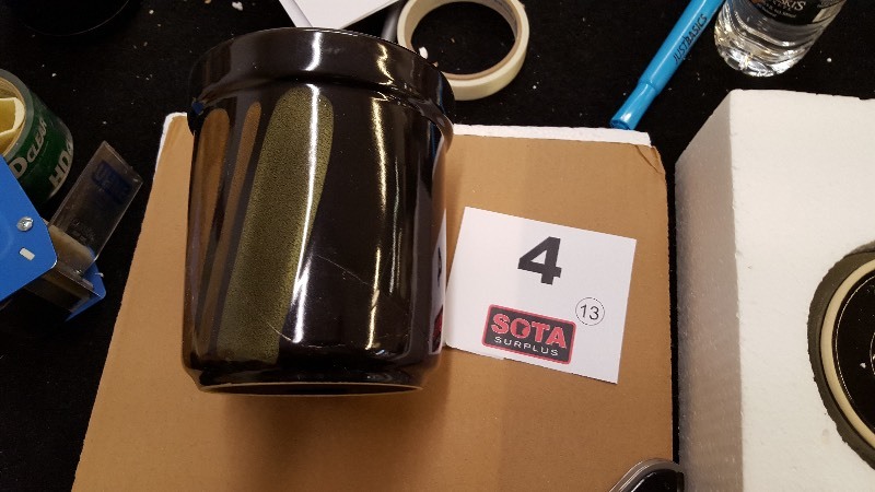 Sango Avanti 4p Canisters-Brown