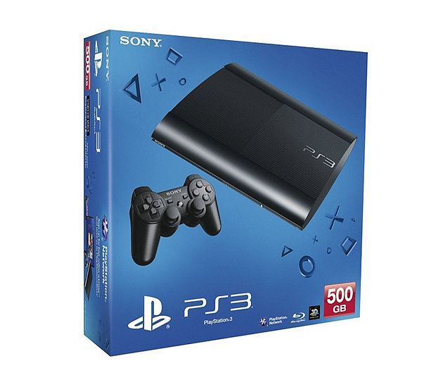 lot 1 image: PS3 500GB Hardware - Core