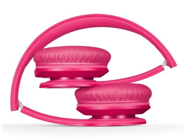 lot 8 image: Beats by Dr. Dre Solo 2 On-Ear Headphones Pink