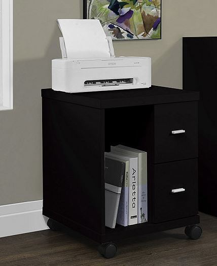lot 64 image: MON CAPPUCCINO COMPUTER STAND  DK Brown