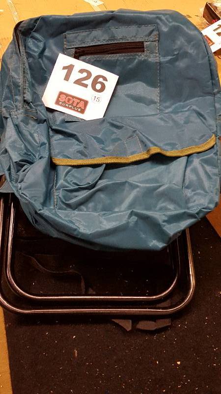 lot 126 image: Backpack Chair