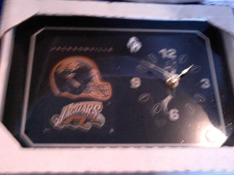 jacksonville jaguars clock