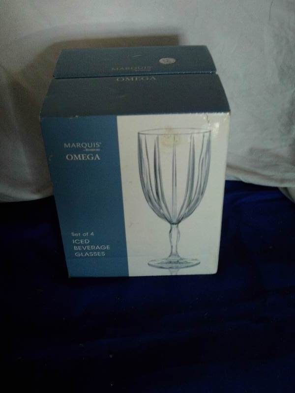 omega stemmed glasses