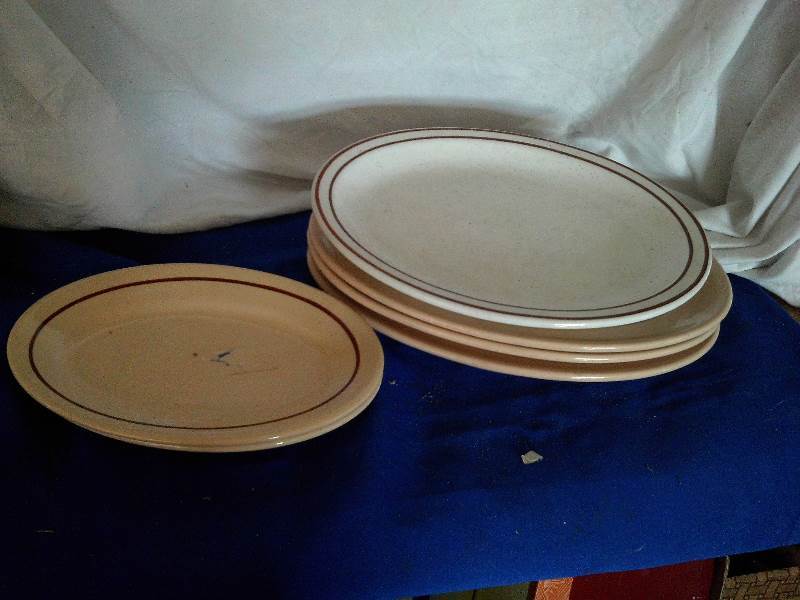 heavy serving platters