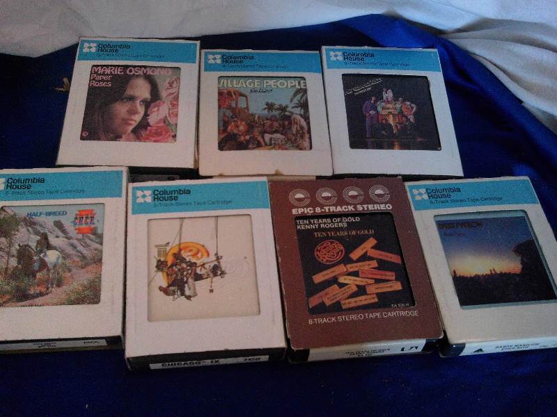 collectible 8 track tapes