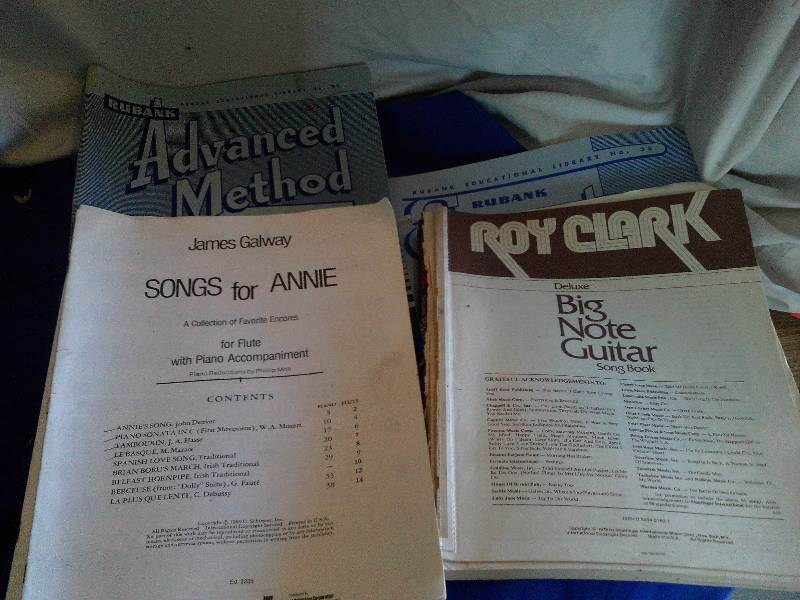 flute and guitar books