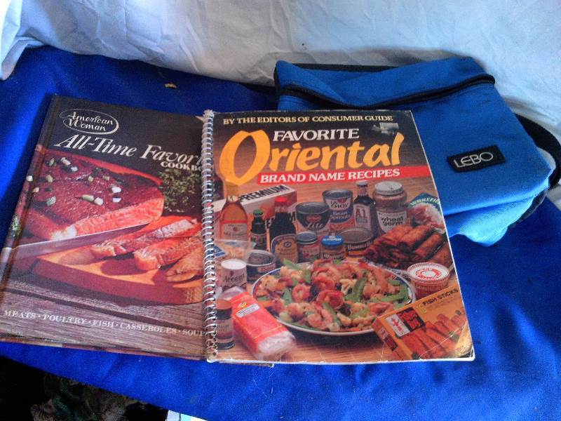 2 vintage cook books