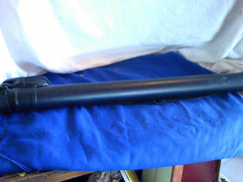 leather pool stick carrier