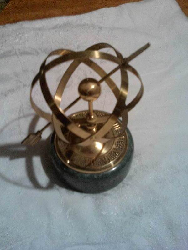 brass artillery sphere