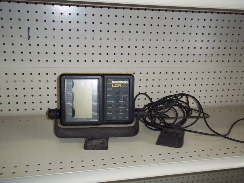 lot 64 image: Hummingbird LCR 2000 with transducer