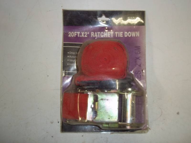 lot 79 image: New 20 Ratchet tie down