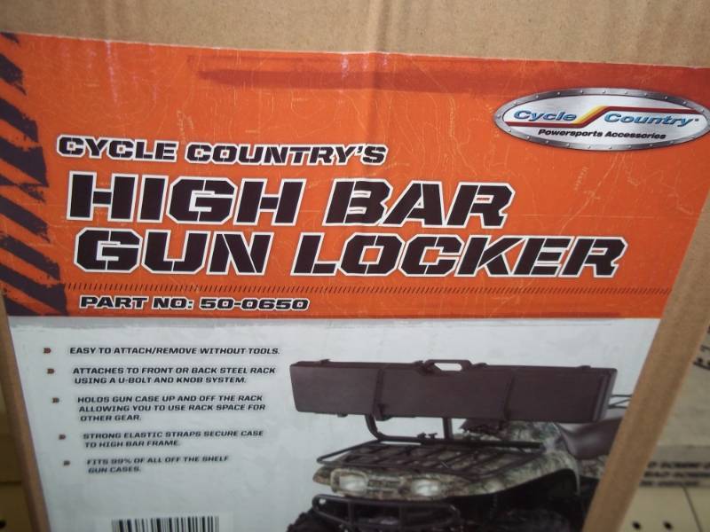 lot 102 image: New High Bar Gun Locker