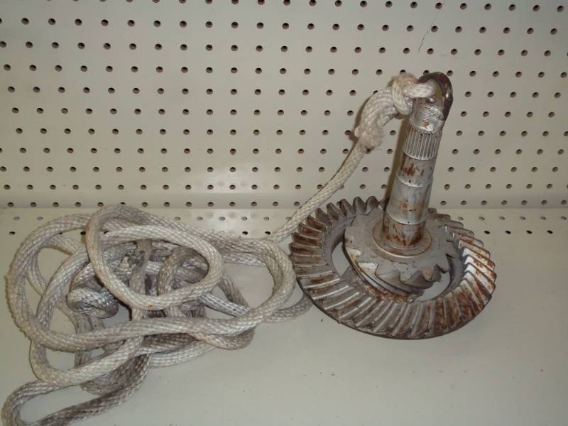 lot 136 image: Boat Anchor with rope