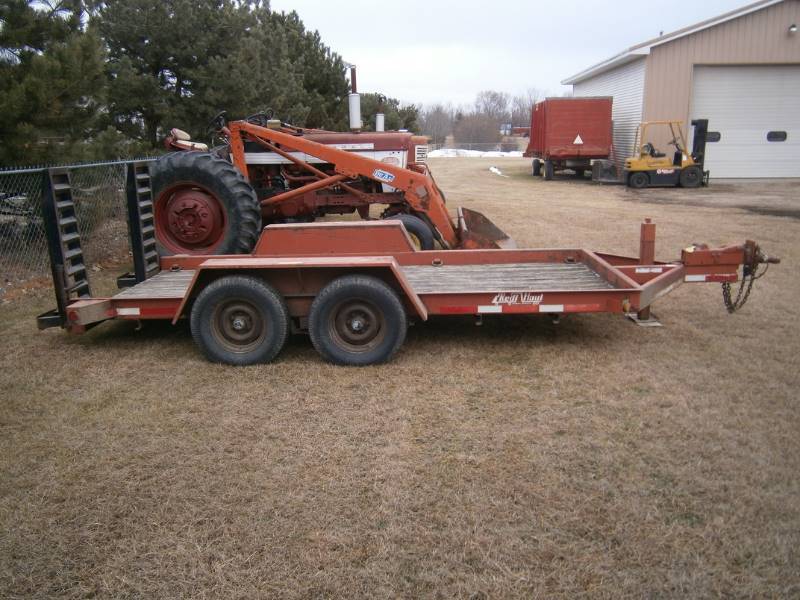 1998 Jens 6 X 16 Bobcat trailer