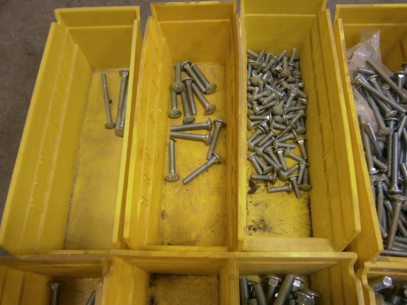 Misc Carriage Bolts  parts bins