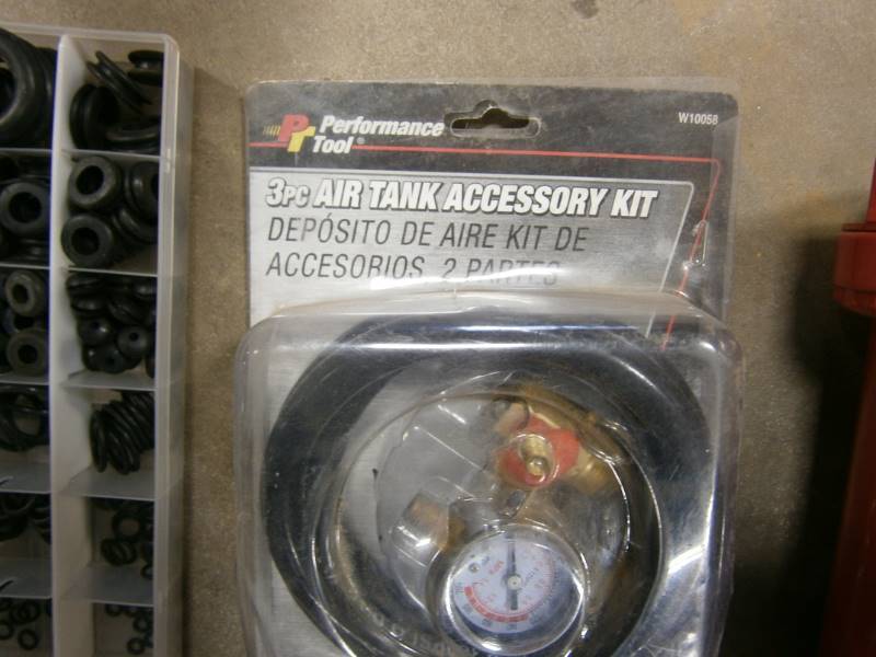 Air Compressor Filter, automatic oiler, O ring kit